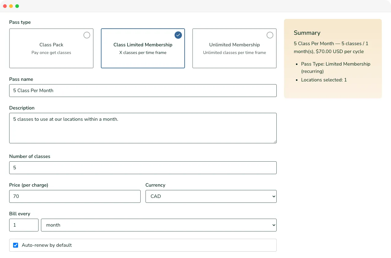 Platsana schedule management view with filters and bulk update controls